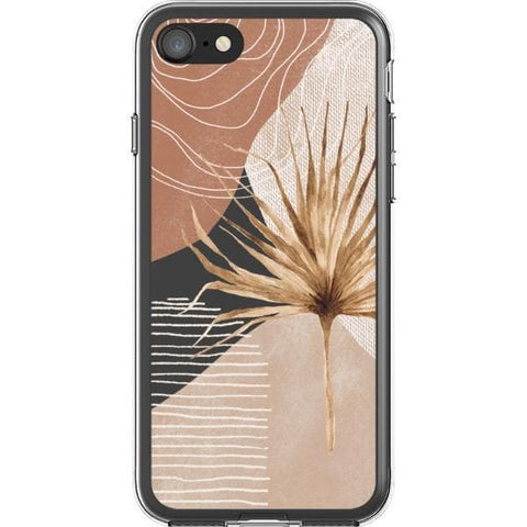 iPhone 7/8/SE 2020 #2 Modern Nude Abstract Designs Clear Phone Cases - The Urban Flair