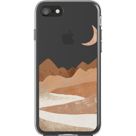 iPhone 7/8/SE 2020 #5 Modern Nude Abstract Designs Clear Phone Cases - The Urban Flair