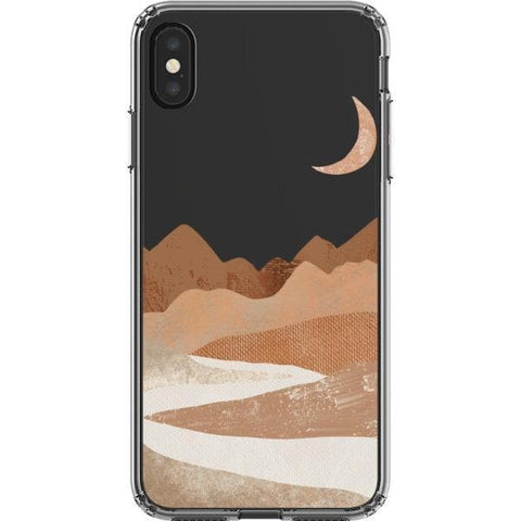 iPhone XS Max #5 Modern Nude Abstract Designs Clear Phone Cases - The Urban Flair