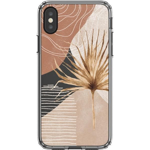 iPhone X/XS #2 Modern Nude Abstract Designs Clear Phone Cases - The Urban Flair