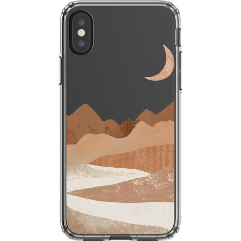 iPhone X/XS #5 Modern Nude Abstract Designs Clear Phone Cases - The Urban Flair