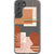 Modern Rose Rust Shapes Clear Phone Case Galaxy S22 Plus exclusively offered by The Urban Flair