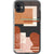 iPhone 11 Modern Rose Rust Shapes Clear Phone Case - The Urban Flair
