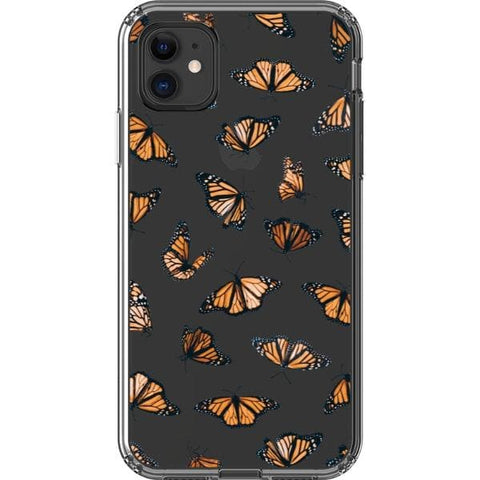 iPhone 11 Monarch Butterfly Clear Phone Case - The Urban Flair