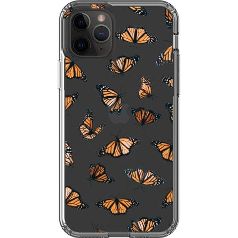 iPhone 11 Pro Monarch Butterfly Clear Phone Case - The Urban Flair
