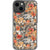 Monarchs & Poppies Clear Phone Case iPhone 13 exclusively offered by The Urban Flair