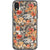 Monarchs & Poppies Clear Phone Case iPhone XR exclusively offered by The Urban Flair
