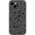 iPhone 13 Mini Black Mystic Outline Doodles Clear Phone Cases - The Urban Flair