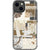 iPhone 13 Natural Vintage Collage Clear Phone Case - The Urban Flair