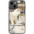 iPhone 13 Mini Natural Vintage Collage Clear Phone Case - The Urban Flair