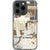 iPhone 13 Pro Natural Vintage Collage Clear Phone Case - The Urban Flair