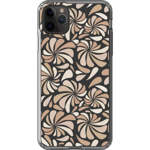 Nude Abstract Splashes Clear Phone Case iPhone 11 Pro Max exclusively offered by The Urban Flair