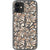 Nude Abstract Splashes Clear Phone Case iPhone 12 Mini exclusively offered by The Urban Flair