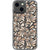 Nude Abstract Splashes Clear Phone Case iPhone 13 Mini exclusively offered by The Urban Flair