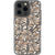 Nude Abstract Splashes Clear Phone Case iPhone 13 Pro exclusively offered by The Urban Flair