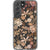 Nude Retro Daisies Clear Phone Case Galaxy S22 exclusively offered by The Urban Flair