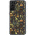 Olive Green Mushrooms Clear Phone Case Galaxy S21 Plus exclusively offered by The Urban Flair