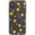 iPhone X/XS Orange Pressed Wild Flower Print Clear Phone Case - The Urban Flair