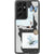 Galaxy S21 Ultra Pale Blue Butterfly Scraps Clear Phone Case - The Urban Flair