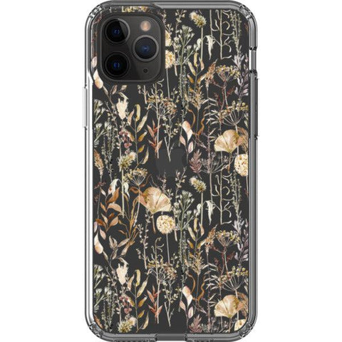Pale Boho Wildflowers Clear Phone Case iPhone 11 Pro exclusively offered by The Urban Flair
