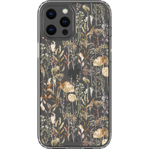 Pale Boho Wildflowers Clear Phone Case iPhone 12 Pro Max exclusively offered by The Urban Flair