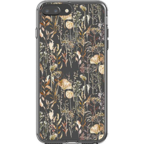 Pale Boho Wildflowers Clear Phone Case iPhone 7 Plus/8 Plus exclusively offered by The Urban Flair
