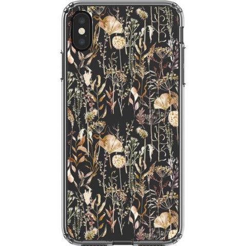 Pale Boho Wildflowers Clear Phone Case iPhone XS Max exclusively offered by The Urban Flair