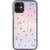 Pale Pastel Cut Out Stars Clear Phone Case iPhone 12 Mini exclusively offered by The Urban Flair