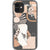 iPhone 12 Mini Pale Peach Aesthetic Collage Clear Phone Case - The Urban Flair