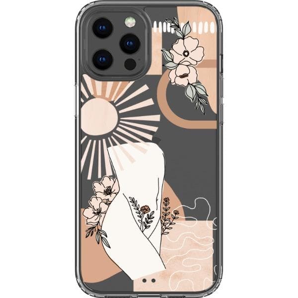 Peach Phone Case Aesthetic Art Cover for iPhone 14 Pro 13 