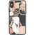iPhone X/XS Pale Peach Aesthetic Collage Clear Phone Case - The Urban Flair