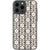 iPhone 13 Pro Max Pale Pink Minimal Retro Flowers Clear Phone Case - The Urban Flair