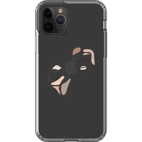 iPhone 11 Pro #3 Pale Pink Nude Line Art Clear Phone Cases - The Urban Flair