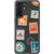 Galaxy S21 Passport Stamps Travel Clear Phone Case - The Urban Flair