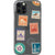 iPhone 12 Pro Passport Stamps Travel Clear Phone Case - The Urban Flair