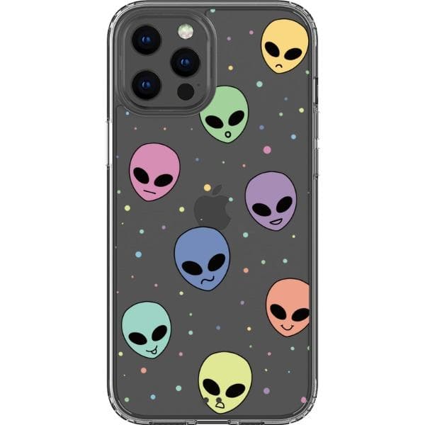 Pastel Alien Clear Phone Case Pastel Alien Clear Phone Case