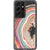 Galaxy S21 Ultra Pastel Geode Agate Slice Clear Phone Case - The Urban Flair