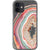 iPhone 12 Pastel Geode Agate Slice Clear Phone Case - The Urban Flair