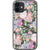 iPhone 12 Pastel Watercolor Flowers Clear Phone Case - The Urban Flair