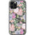 iPhone 12 Pro Pastel Watercolor Flowers Clear Phone Case - The Urban Flair