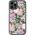 iPhone 13 Pro Max Pastel Watercolor Flowers Clear Phone Case - The Urban Flair