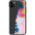 Pastel Watercolor Split Clear Phone Case iPhone 11 Pro Max exclusively offered by The Urban Flair