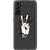 Galaxy S21 #1 Peace Sign Line Art Clear Phone Cases - The Urban Flair