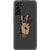 Galaxy S21 Plus #2 Peace Sign Line Art Clear Phone Cases - The Urban Flair