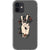 iPhone 12 #5 Peace Sign Line Art Clear Phone Cases - The Urban Flair