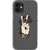iPhone 12 Mini #5 Peace Sign Line Art Clear Phone Cases - The Urban Flair