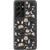 Peach Mystic Doodles Clear Phone Case Galaxy S21 Ultra exclusively offered by The Urban Flair