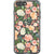 iPhone 7 Plus/8 Plus Peach Watercolor Flowers Clear Phone Case - The Urban Flair