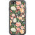 iPhone 7/8/SE 2020 Peach Watercolor Flowers Clear Phone Case - The Urban Flair