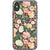 iPhone X/XS Peach Watercolor Flowers Clear Phone Case - The Urban Flair